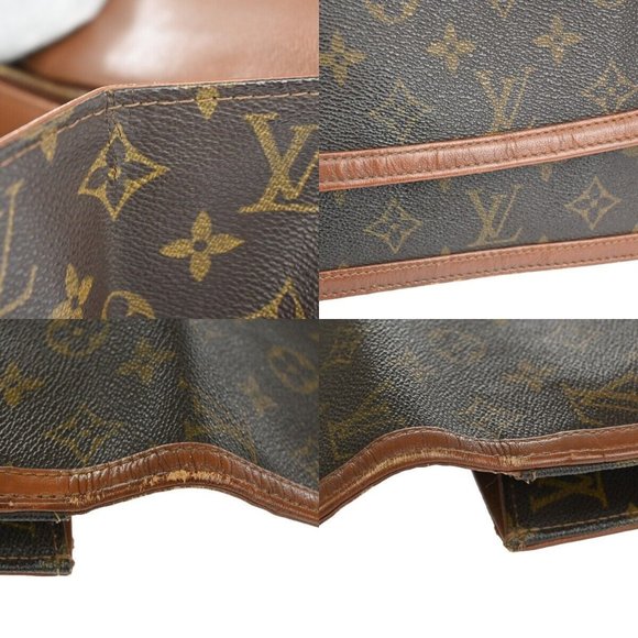 LOUIS VUITTON Pochette Dam GM Clutch Hand Bag Monogram Leather - Picture 7 of 16